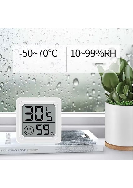 Sıcaklık ve Nem Ölçer Termometre