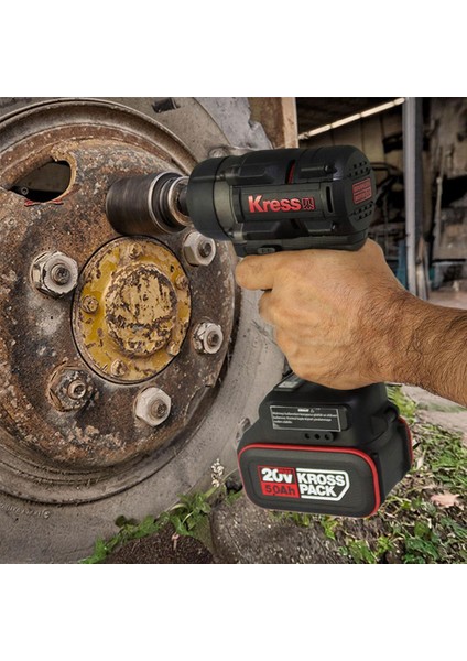KH276.91 20VOLT 700/850NM Kömürsüz Profesyonel Şarjlı Somun Sıkma (Akü Dahil Değildir) modelleri