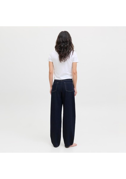 Kadin Barrel Fit %100 Pamuk Jean - Fuji