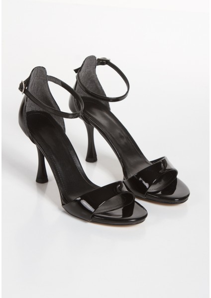 Kadın Platform Taban Tek Bant Yüksek Topuklu Ayakkabı UN001-0608 fiyatları