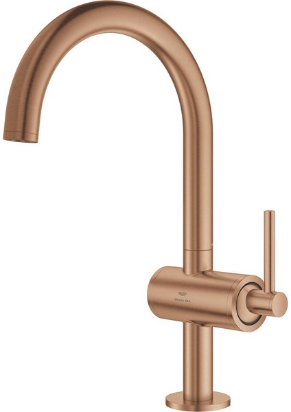 Lavabo Bataryası Atrio L Boyut Brushed Warm Sunset – 24362DL0 fiyatları