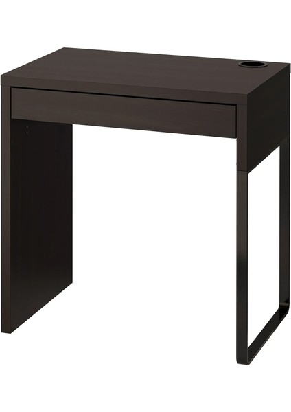 Mıcke Çalışma Masası 73 × 50 cm Venge Tek Çekmeceli Kablo Düzenleyicili
