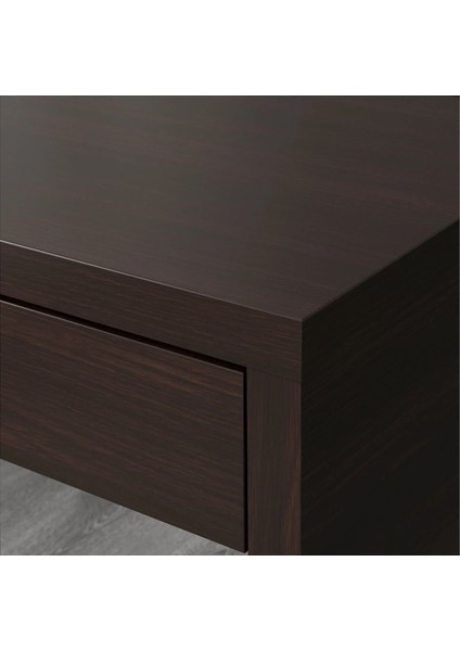 Mıcke Çalışma Masası 73 × 50 cm Venge Tek Çekmeceli Kablo Düzenleyicili fiyatları