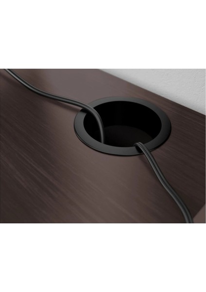 Mıcke Çalışma Masası 73 × 50 cm Venge Tek Çekmeceli Kablo Düzenleyicili modelleri