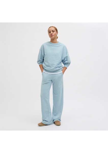 Kadin Düz Renk Relaxed Fit Sweatshirt - Alfa modelleri