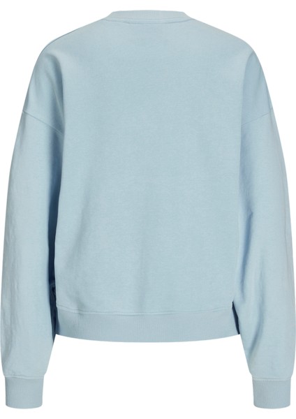 Kadin Düz Renk Relaxed Fit Sweatshirt - Alfa fırsatları