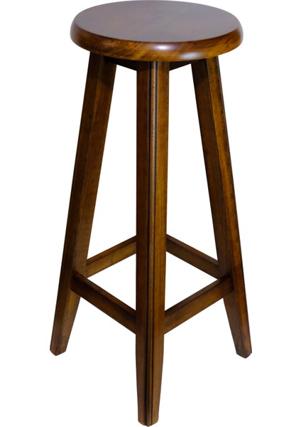 Ahşap Bar Taburesi 70 cm