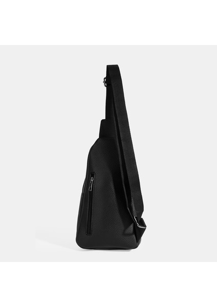 Erkek Siyah Çapraz Postacı Çantası modelleri