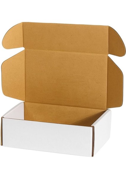 20X10X5 cm E-Ticaret Kutusu - Beyaz Kutu-25 Adet