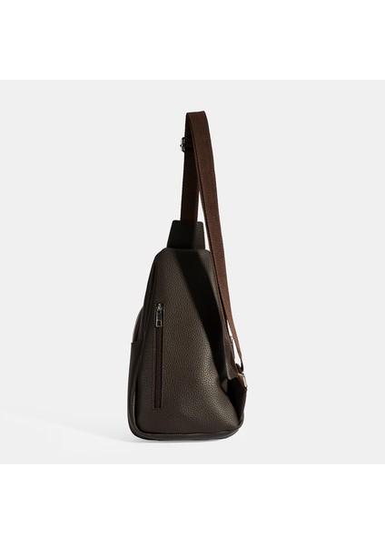 Erkek Kahve Çapraz Postacı Çantası modelleri