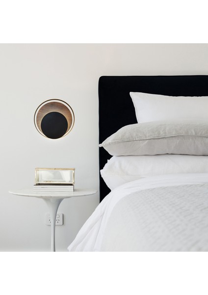 LED Duvar Aplik Unseen Ahşaplı 30 Cm, Oda, Ofis, Koridor Apliği modelleri