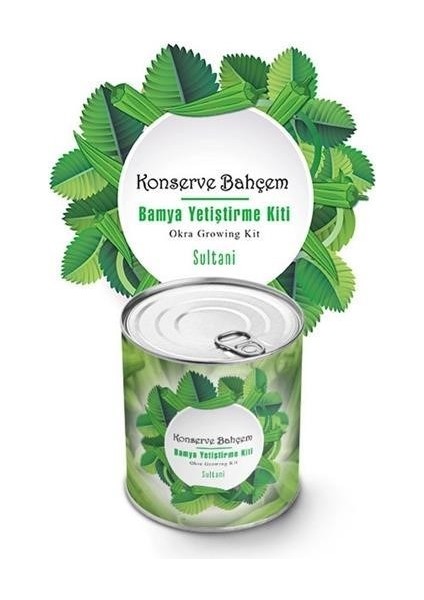 Tamarınd® Konserve Bahçem Evde Konservede Sultani Bamya Yetiştirme Kiti