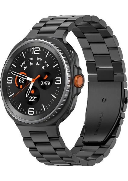 Samsung Galaxy Watch 8 40MM 44MM Uyumlu Paslanmaz Çelik Ayarlanabilir Kordon modelleri