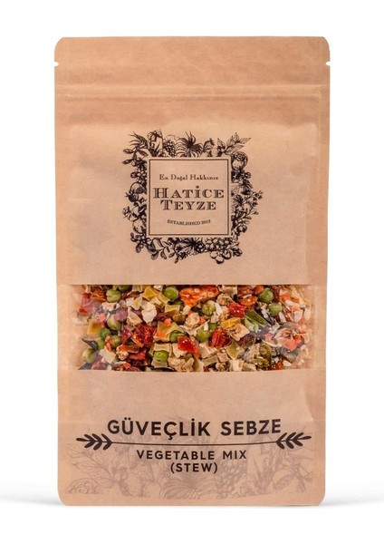 Güveçlik Sebze Karışımı - 100 Gr.