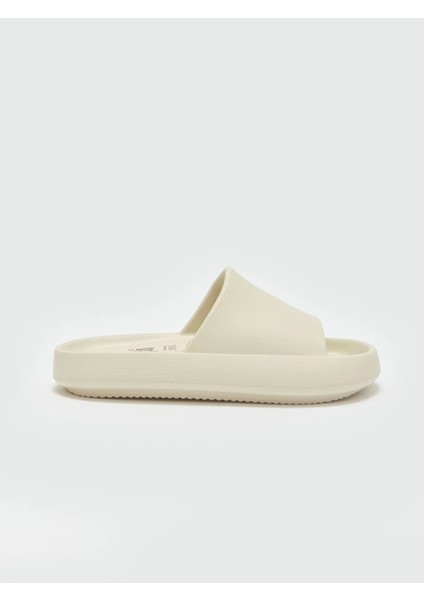 Lcw Steps Bej Kalın Taban Tek Bantlı Kadın Terlik fiyatları