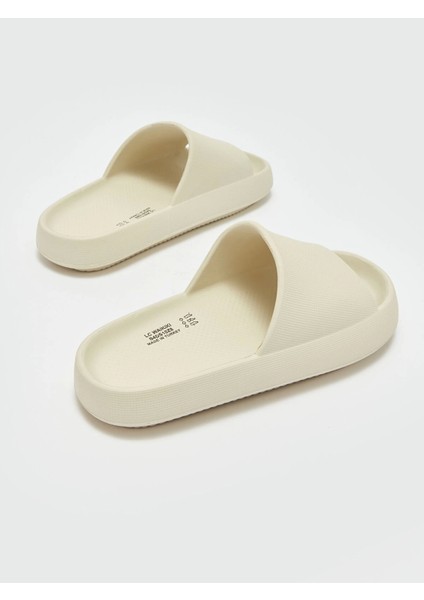 Lcw Steps Bej Kalın Taban Tek Bantlı Kadın Terlik indirimleri