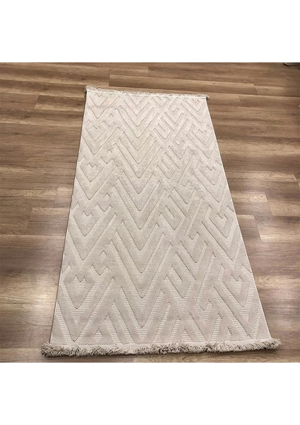 Mind 1118 BEJ MODERN Iskandinav Kaymaz Taban Halı