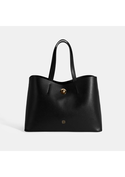 Kadın Siyah Cüzdan Aksesuarlı Omuz Çantası fiyatları