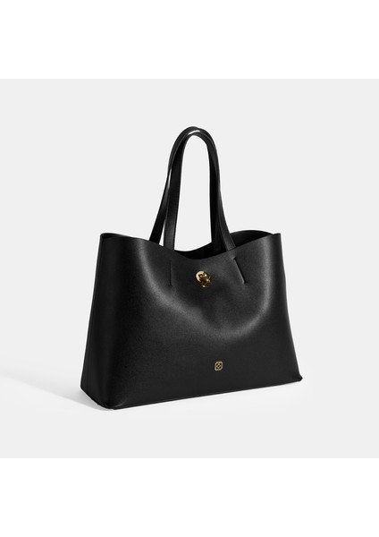 Kadın Siyah Cüzdan Aksesuarlı Omuz Çantası modelleri