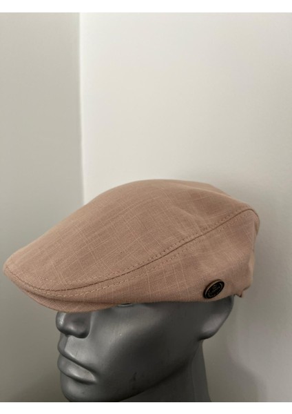 Bej Yazlık London Kasket (Arkası Lastikli) fiyatları