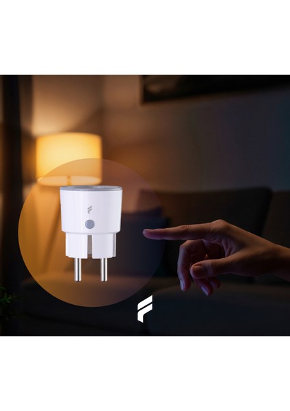Akıllı Priz (16 AMPER) 2'li Set, Uzaktan Kontrol, Anlık Enerji Tüketim Takip, Wifi, Zamanlayıcı, 2 Yıl Garantili, Tuya Destekli indirimleri