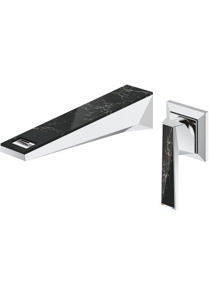 Allure Brilliant Private Collection 2 Delikli Duvardan Lavabo Bataryası M–boyut Krom – 29521000 fiyatları