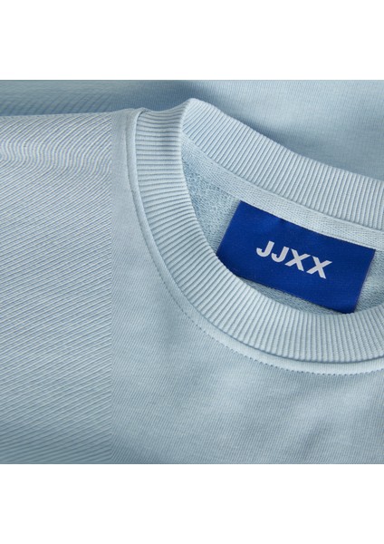 Kadin Düz Renk Relaxed Fit Sweatshirt - Alfa