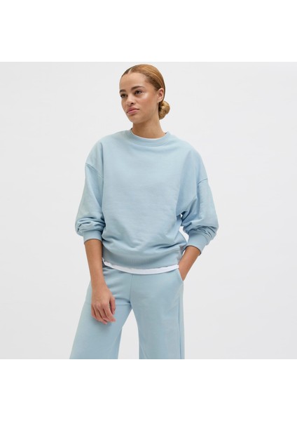 Kadin Düz Renk Relaxed Fit Sweatshirt - Alfa fiyatları