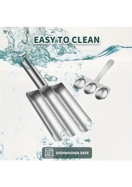 1 Adet 2 Li Paslanmaz Çelik Yapışmaz Köfte Hamur Şekillendirici modelleri