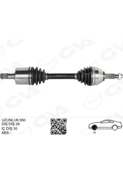 Ön Aks Sol Renault Koleos Hy 2.0 Dcı A-T 08-14