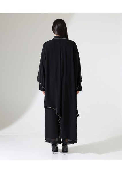 Tesettür Gül Abiye Takım