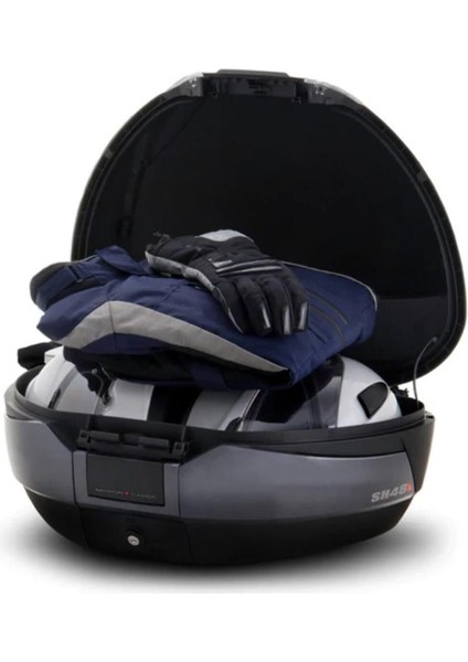 Motosiklet Çanta - Topcase - SH48 Si̇yah/carbon Motosi̇klet Canta ve Sirtlik (48 Litre) fiyatları