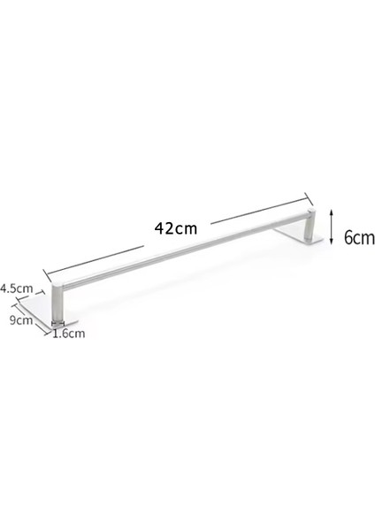 Havluluk Dik Rozetli Yapışkanlı Paslanmaz Çelik Krom Rengi modelleri