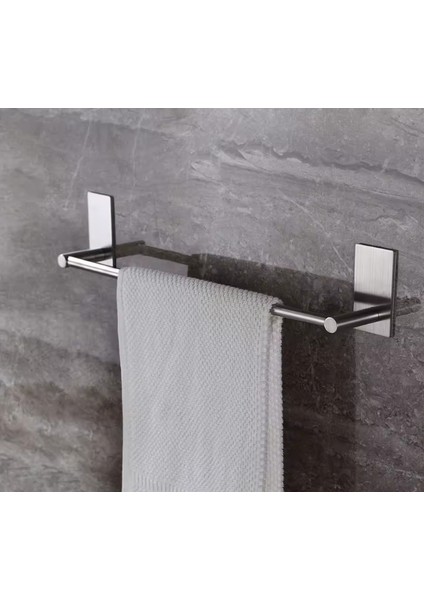 Havluluk Dik Rozetli Yapışkanlı Paslanmaz Çelik Krom Rengi indirimleri