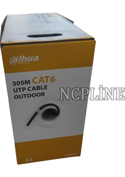 Tam Bakır 50 mt 50 Metre Diş Ortam Cat6 Kablo Modem Pc Arasi Internet Tv Plus