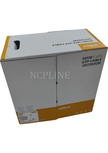 100 Metre Internet Kablosu Kaplosu 100M (Tam Bakır)