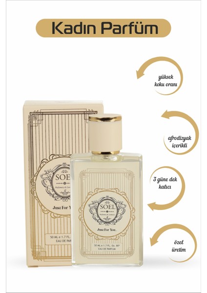 Soel K73 Kadın Parfüm 50 ml Edp fiyatları
