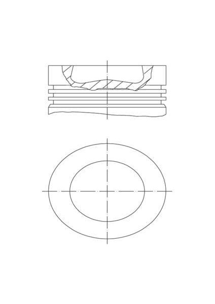 Motor Piston Segman Polo-Golf6-Caddy-Jetta-A3-Leon 79.50MM Caya-Cayb-Cayc-Cayd-Cfwa 1.2-1.6 Tdı Std