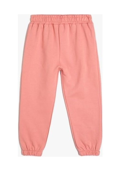 Basic Jogger Eşofman Altı Beli Lastikli Pamuklu