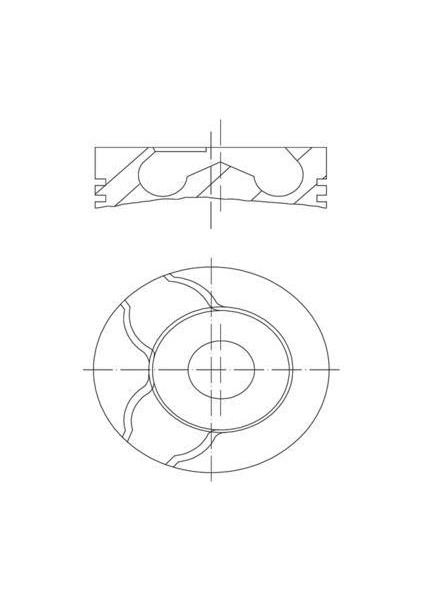 Motor Piston Segman Clıo-Kng 1.5 Dcı K9K 76.50 0.50 26PİM