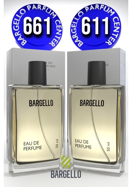 661 Erkek Parfüm Woody 50 ml + 611 Erkek Parfüm Woody 50 ml EDP