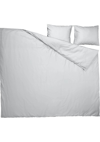 Pıltandvınge Nevresim Seti Çift Kişilik 240 x 220 cm Gri Pamuk Kumaş fiyatları