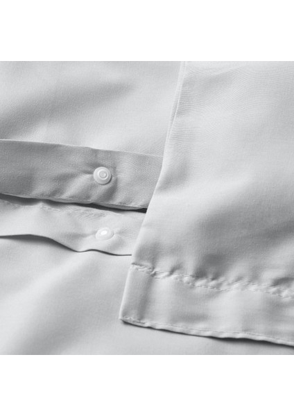 Pıltandvınge Nevresim Seti Çift Kişilik 240 x 220 cm Gri Pamuk Kumaş indirimleri