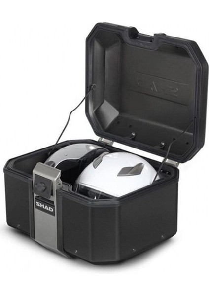 Motosiklet Çanta - Topcase - Shad TR48 Terra Black Edition Alüminyum Arka Çanta 48LT