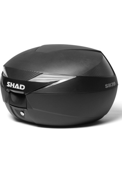 Motosiklet Çanta - Topcase - SH39 Si̇yah Arka Çanta 39 Li̇tre