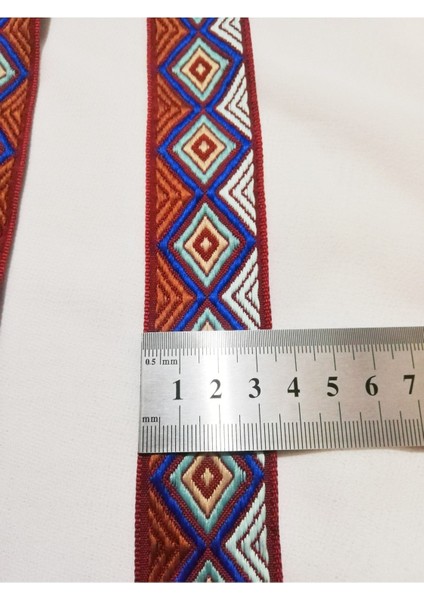 Kahve Renkli Dar Dokuma Etnik Şerit fiyatları