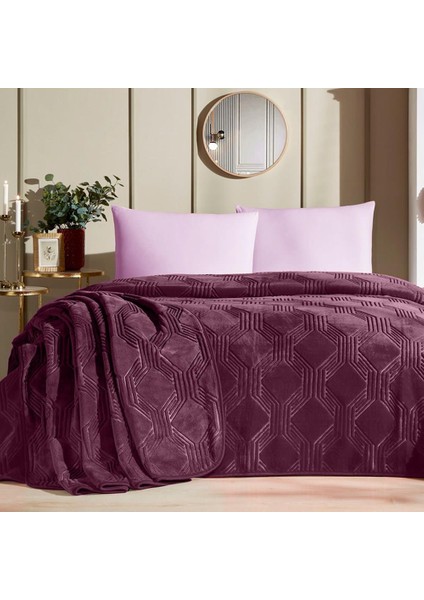 Çift Kişilik Trendy Art Deco Battaniye