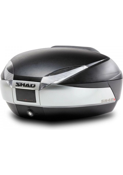 Motosiklet Çanta - Topcase - SH48 Arka Çanta Karbon Tıtanıum 48LT (Sirt Dayama Dahi̇l) fiyatları