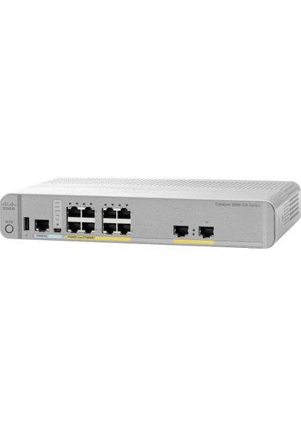 WS-C3560CX-12PC-S Layer3 12 Port Poe+ 10/100/1000 Gigabit Port 2 Sfp&2ge Uplinks- Data Ip Base Resmi Distribütör Garantili Orijinal Sıfır Ürün