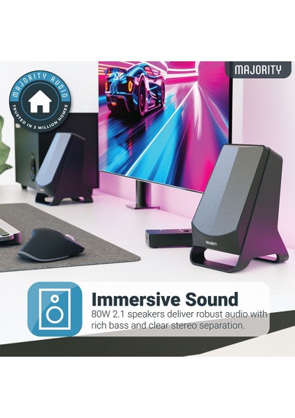 Dx30 Bilgisayar Hoparlörü 2+1 (Bluetooth) indirimleri